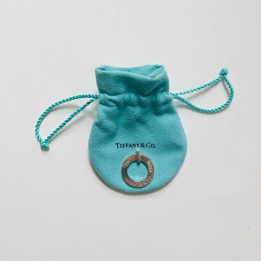 Tiffany & Co Sterling Silver Open Circle Pendant
